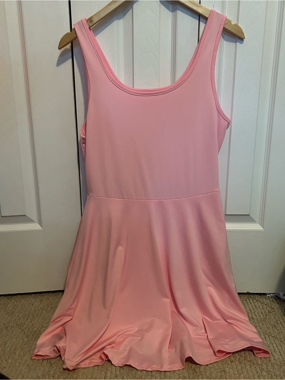 Pink Women's Sleeveless Skater Dress